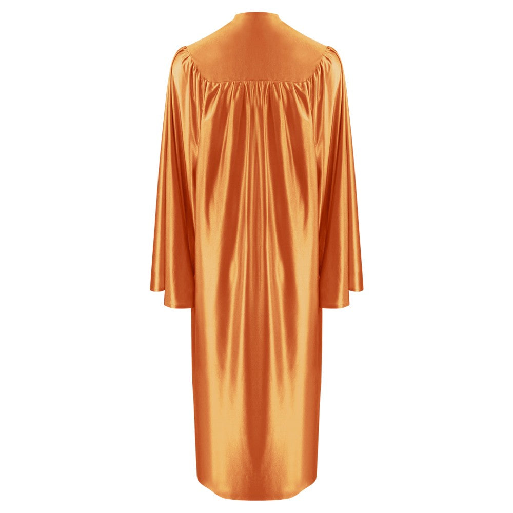 Shiny Orange Choir Robe