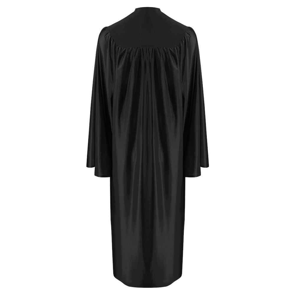 Shiny Black Choir Robe