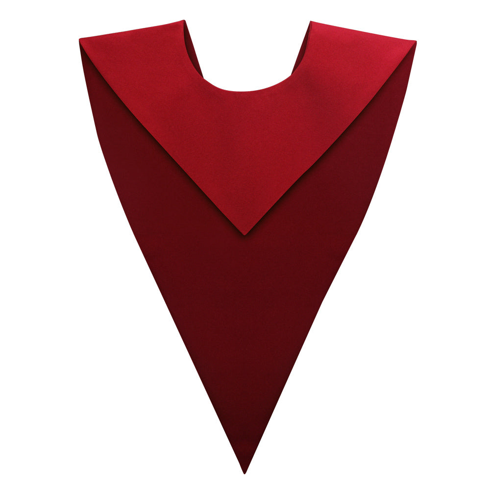 Red V-Neck Choir Stole