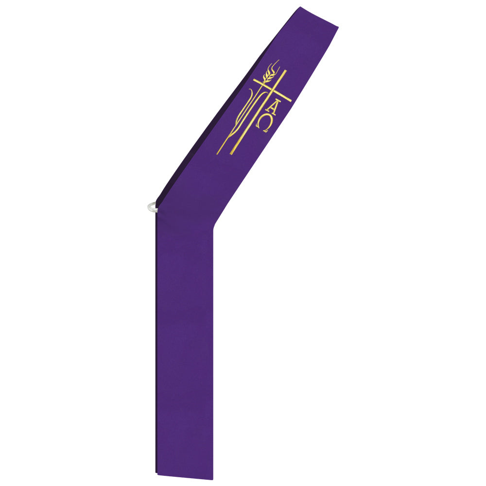Purple Deacon Stole