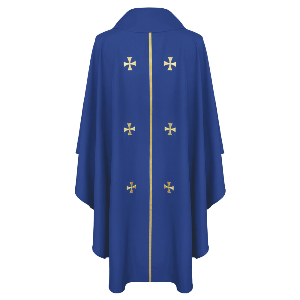 Royal Blue Chasuble