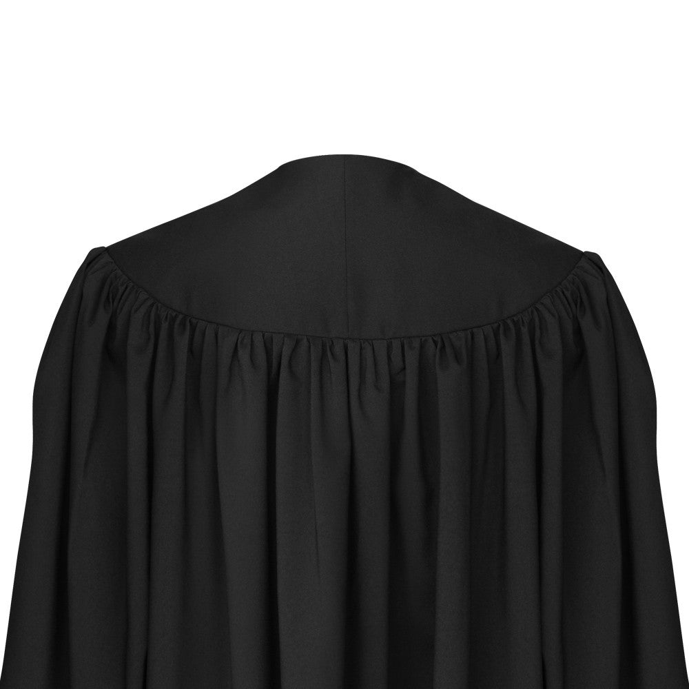 Premium Black Baptismal Robe
