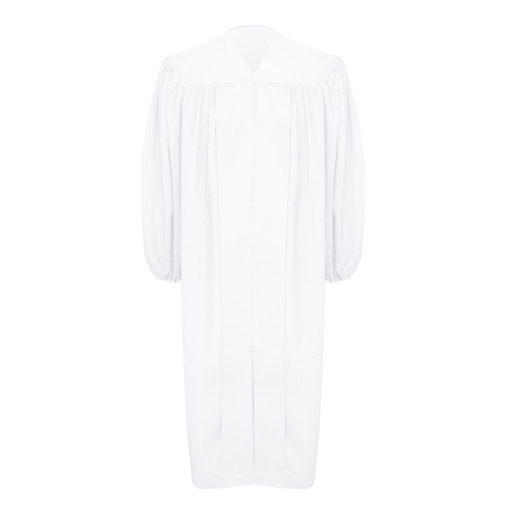 Premium White Baptismal Robe