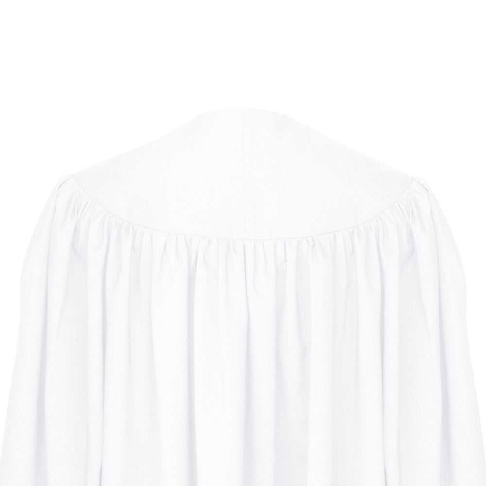 Premium White Baptismal Robe