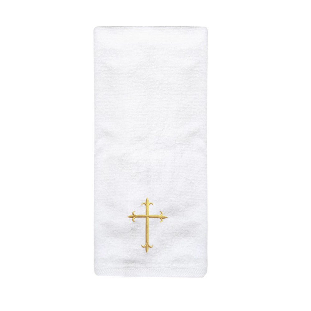 Small Baptism Towel With Cross