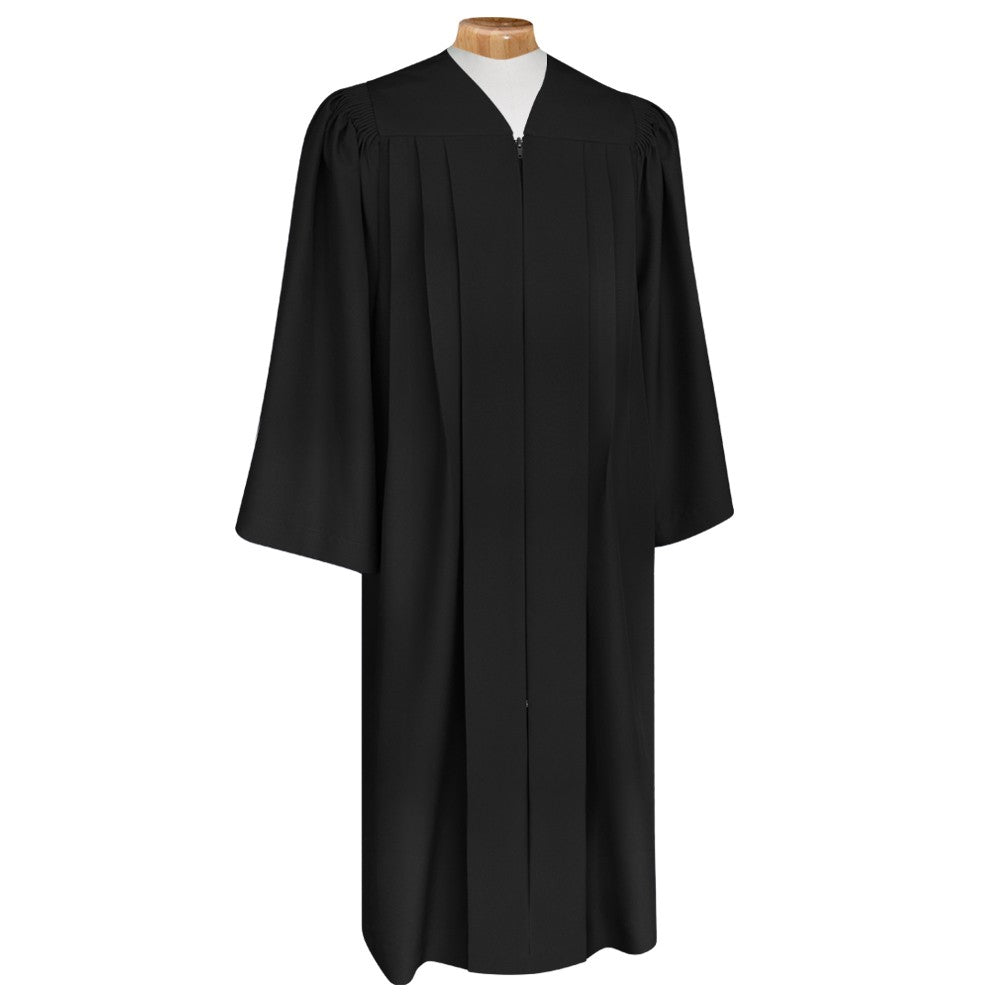 Deluxe Black Choir Robe