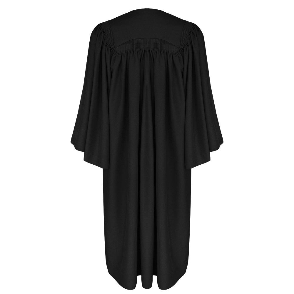 Deluxe Black Choir Robe