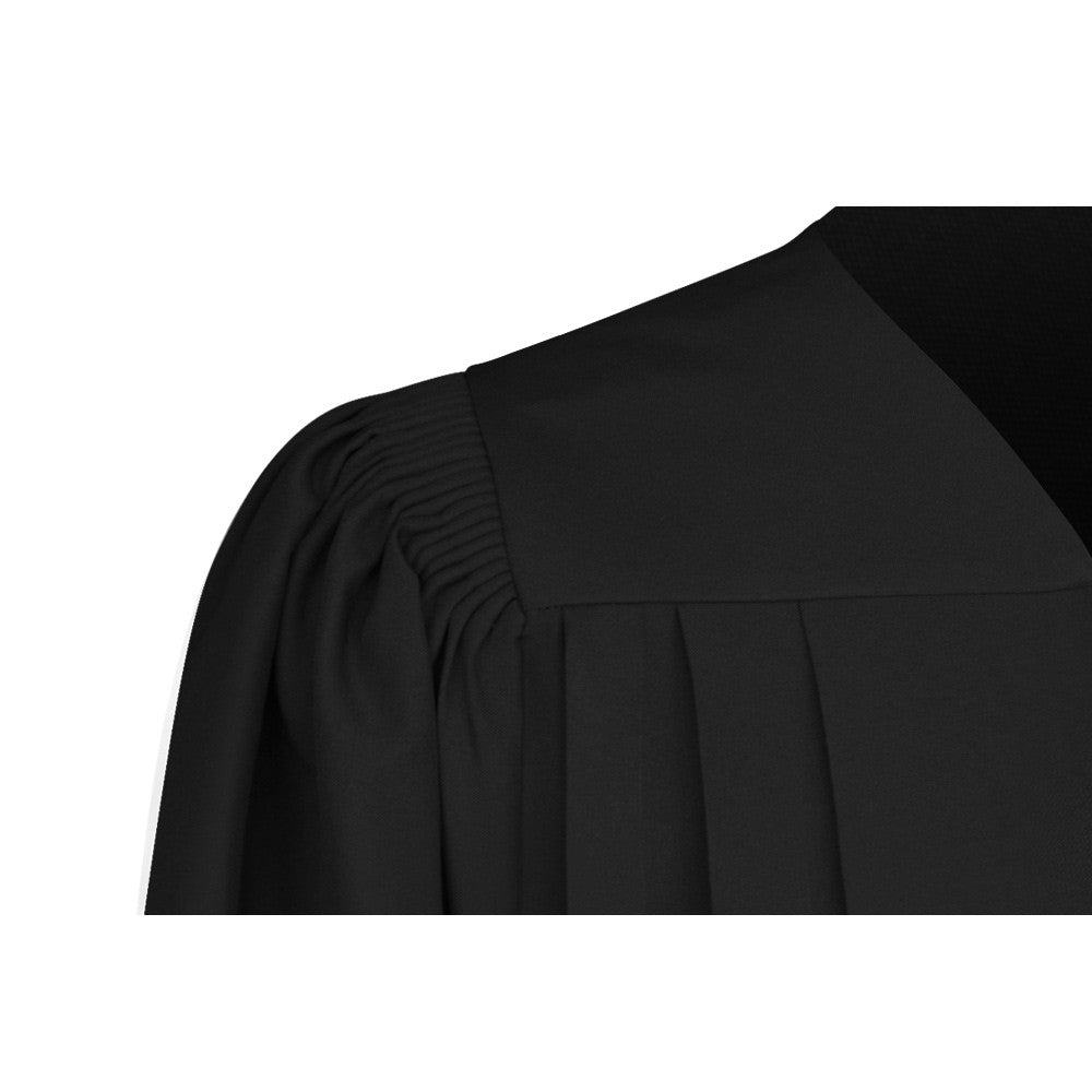 Deluxe Black Choir Robe