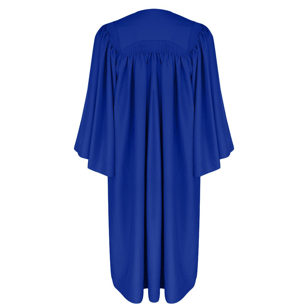 Deluxe Royal Blue Choir Robe