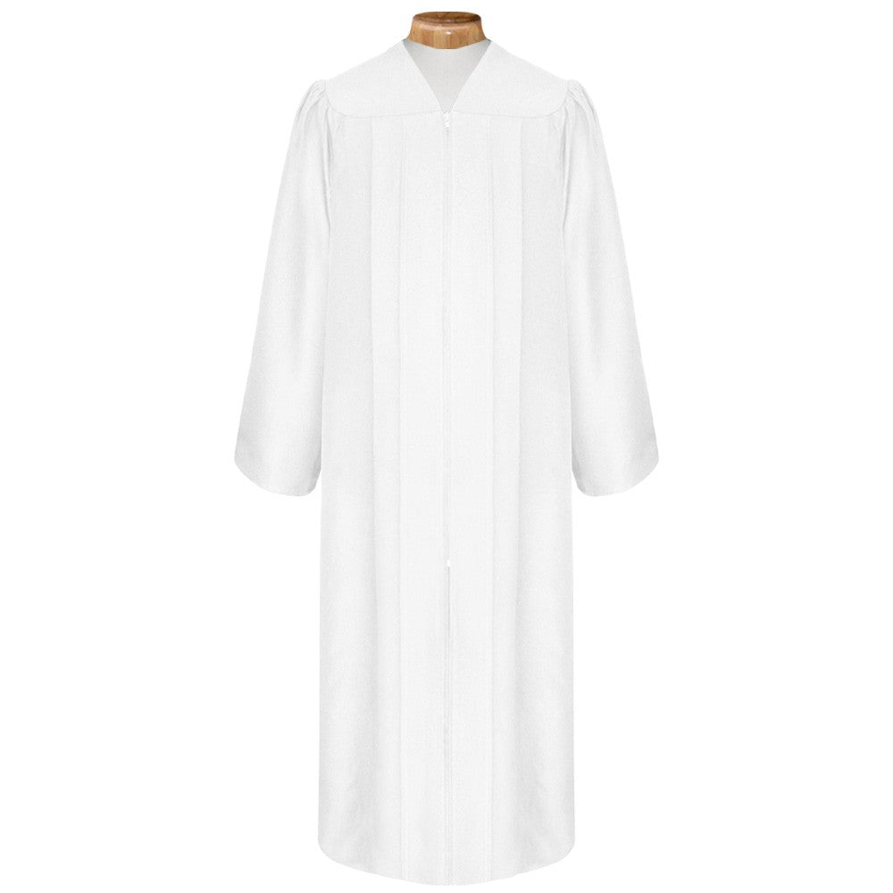 Matte White Choir Robe