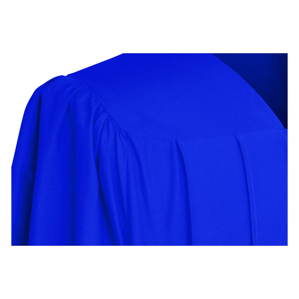 Matte Royal Blue Choir Robe