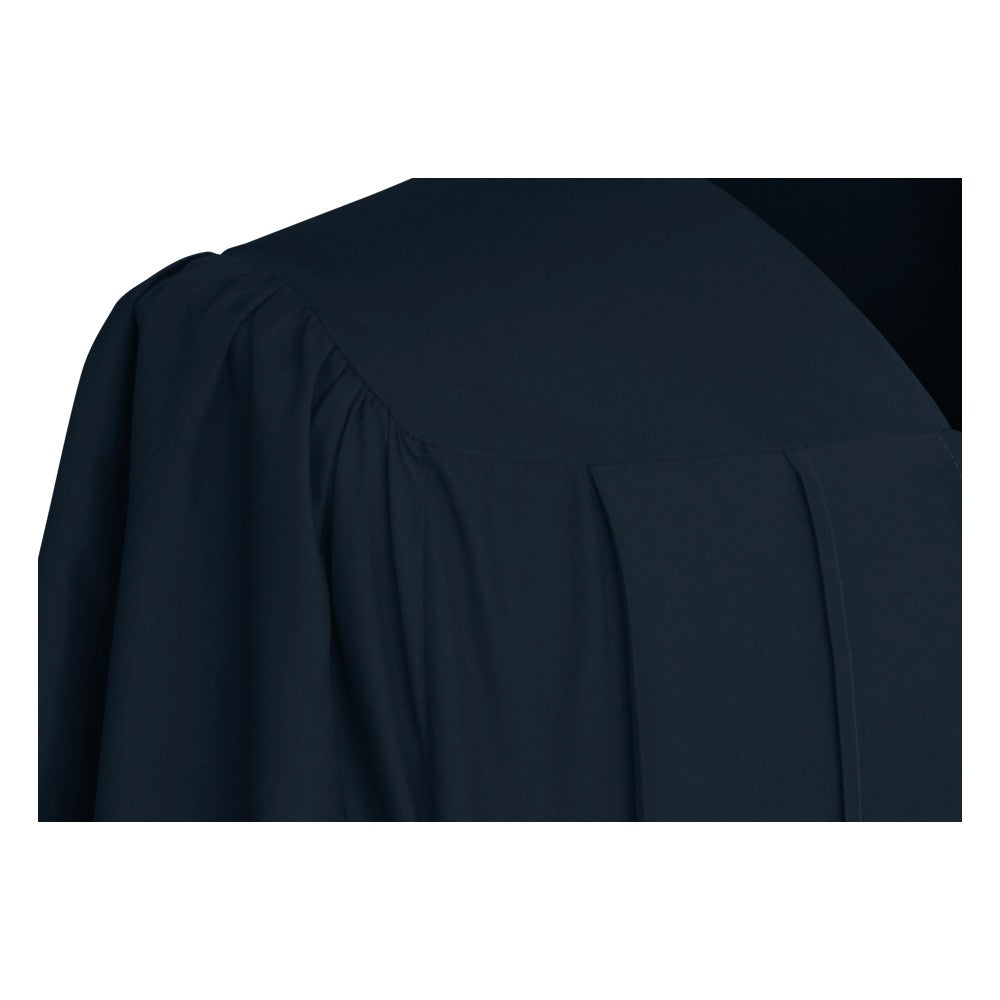 Matte Navy Blue Choir Robe