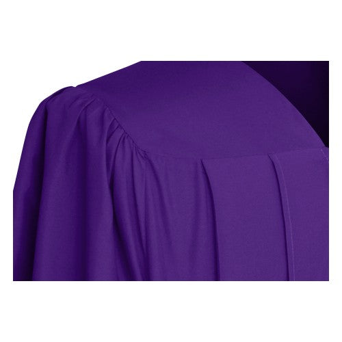 Matte Purple Choir Robe