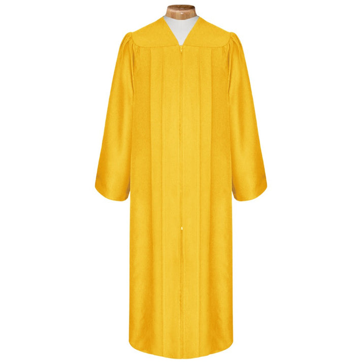 Matte Gold Choir Robe – Choir and Clergy