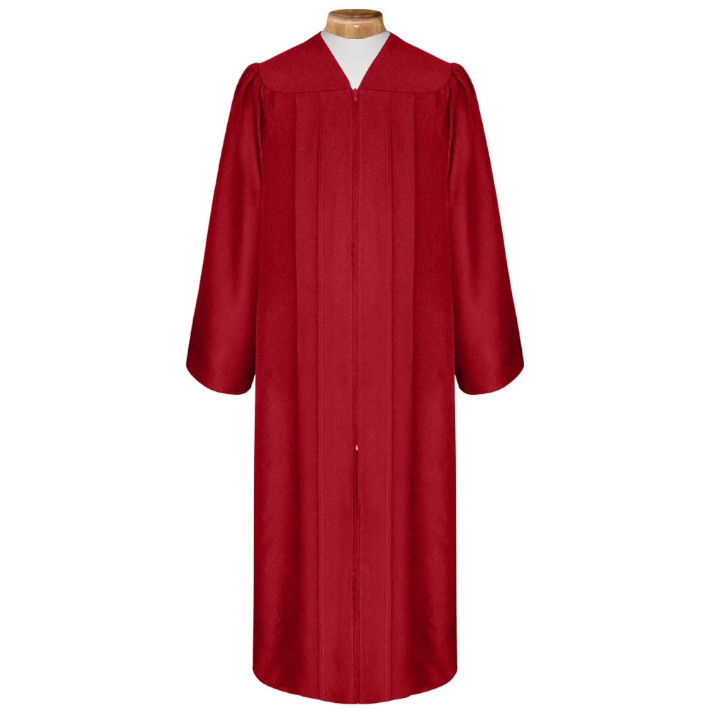 Matte Red Choir Robe