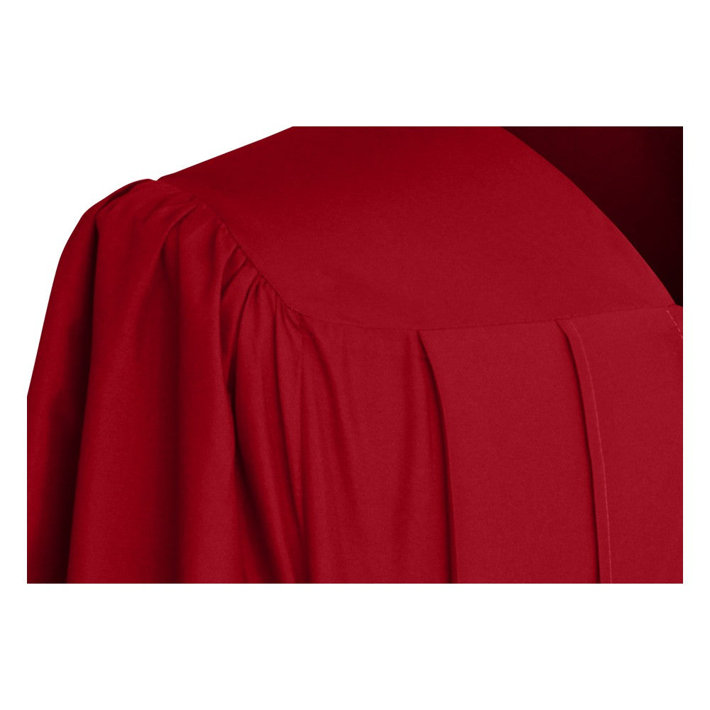 Matte Red Choir Robe