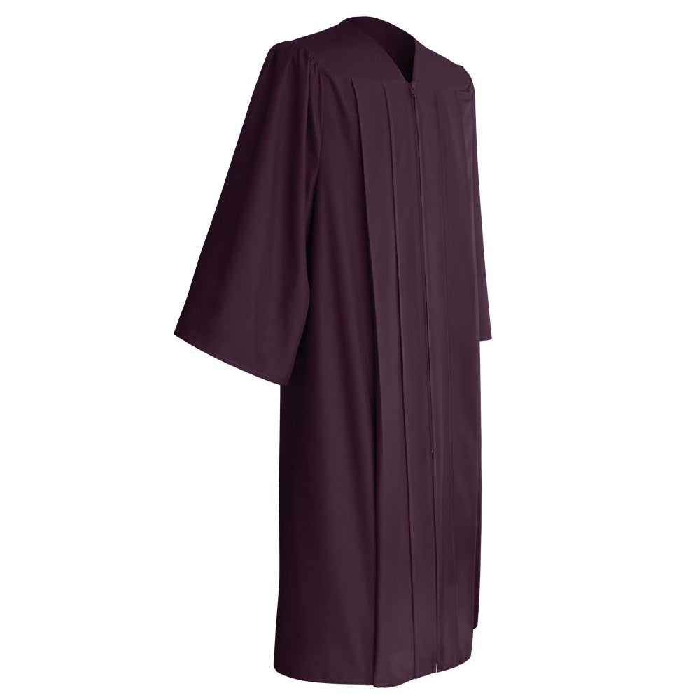 Matte Maroon Choir Robe