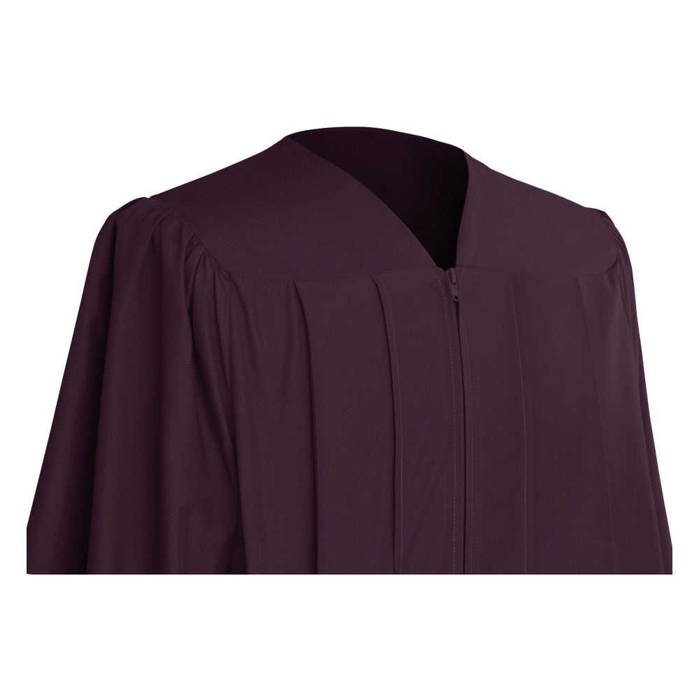 Matte Maroon Choir Robe