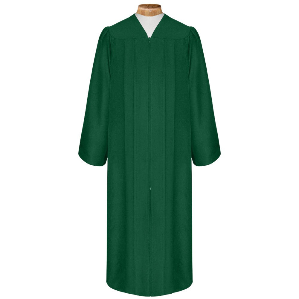 Melchor Robe Matte Hunter Choir Robe – Choir and Clergy