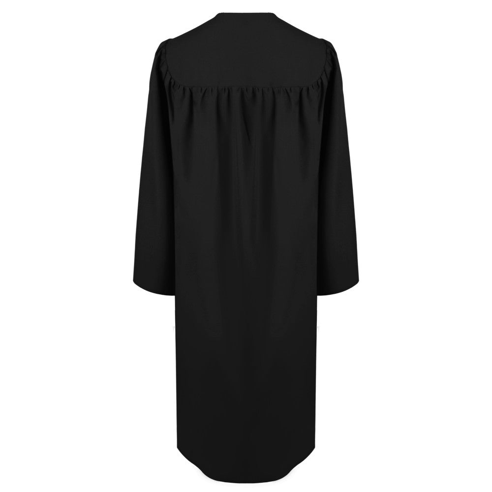 Matte Black Choir Robe