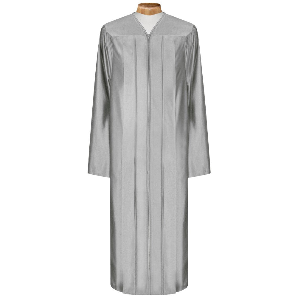 Shiny Silver Choir Robe