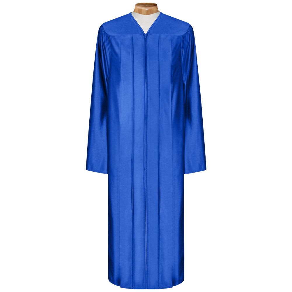 Shiny Royal Blue Choir Robe