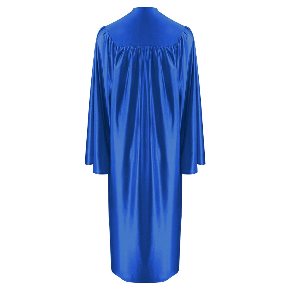 Shiny Royal Blue Choir Robe