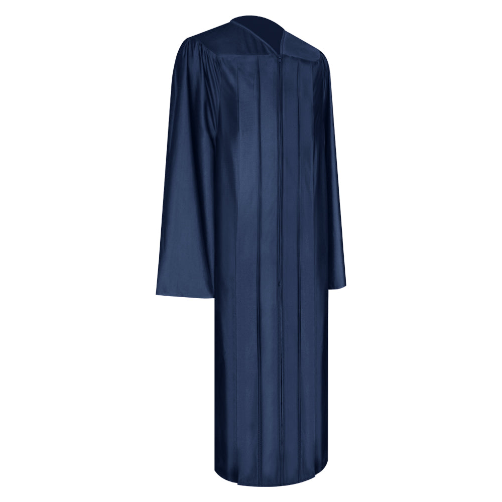 Shiny Navy Blue Choir Robe