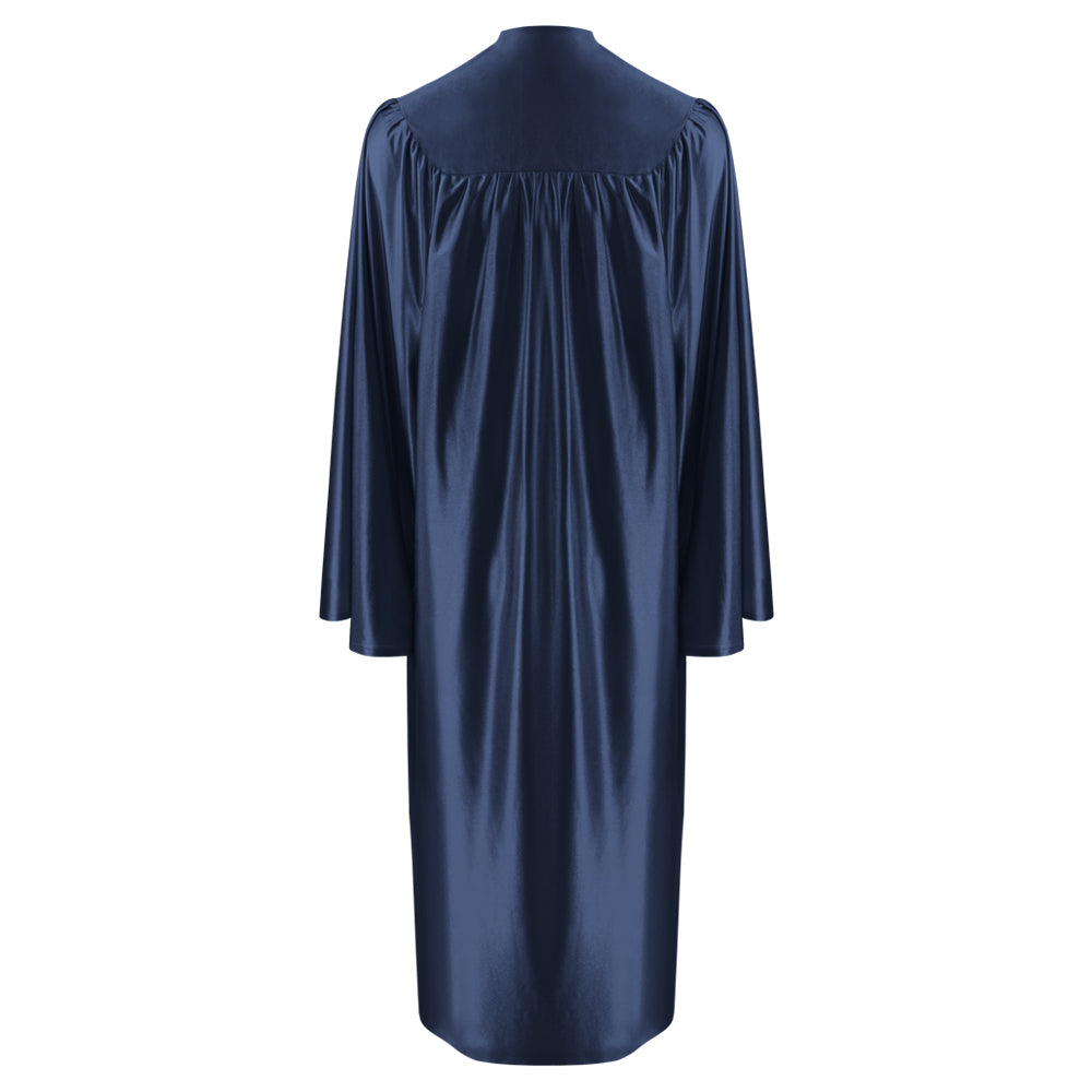 Shiny Navy Blue Choir Robe