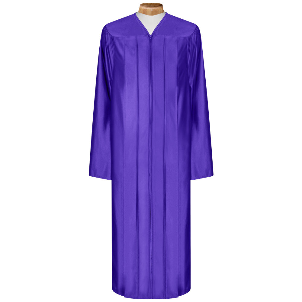 Shiny Purple Choir Robe
