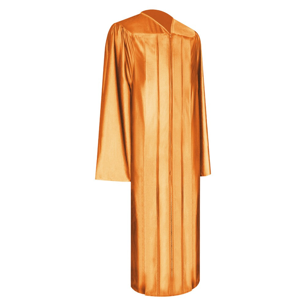 Shiny Orange Choir Robe