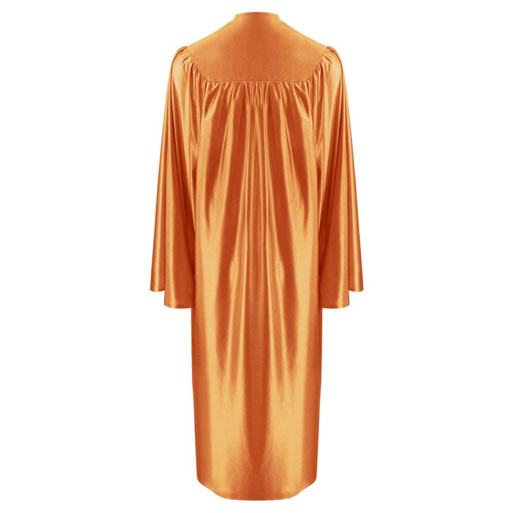 Shiny Orange Choir Robe