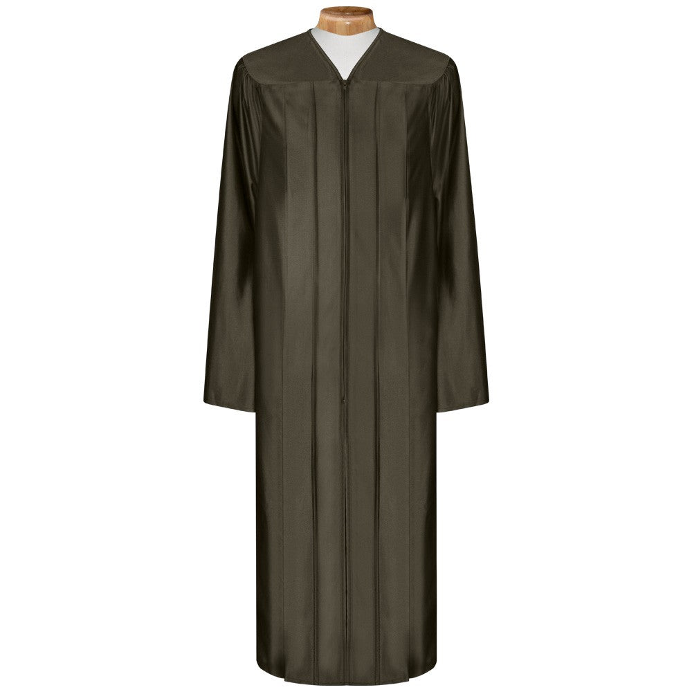 Shiny Brown Choir Robe