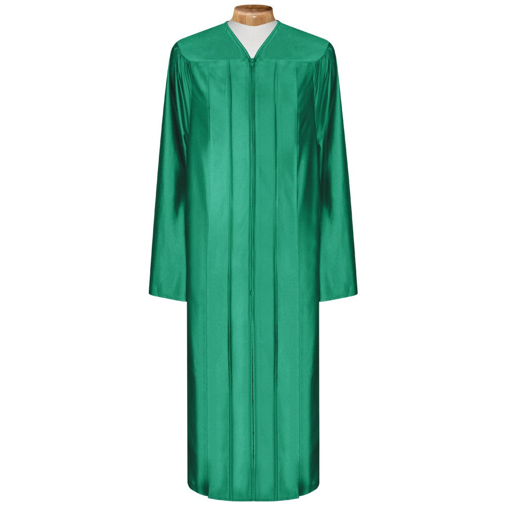 Shiny Emerald Green Choir Robe