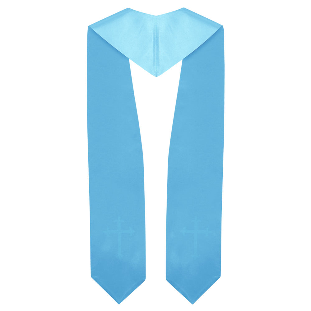 Light Blue Traditional Choir Stole