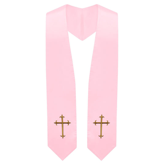 Pink Traditional Choir Stole