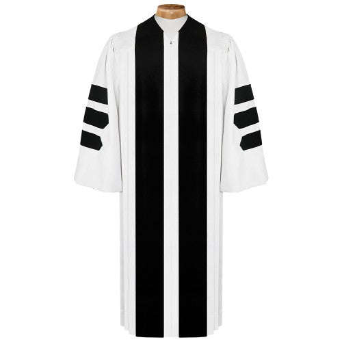 Deluxe White Clergy Robe – Choir and Clergy