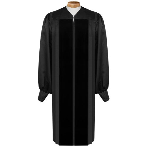 Black Clergy Robe – Choir and Clergy