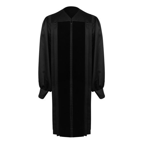 Black Pulpit Robe