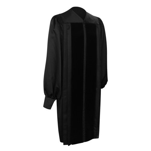 Black Pulpit Robe