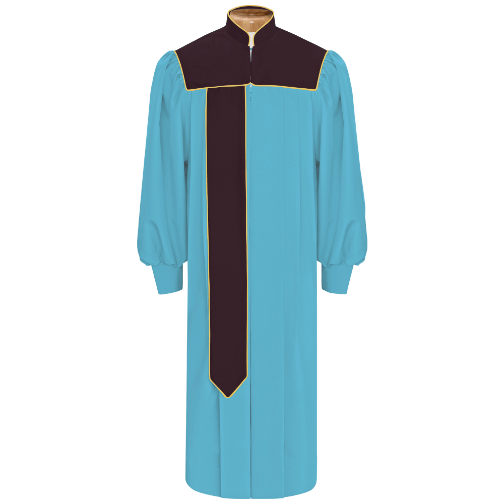 Light Blue - Maroon